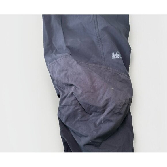 REI Black Straight Leg Pants Womens Outdoors Hiking Nature Size 16 Petite - Picture 2 of 9